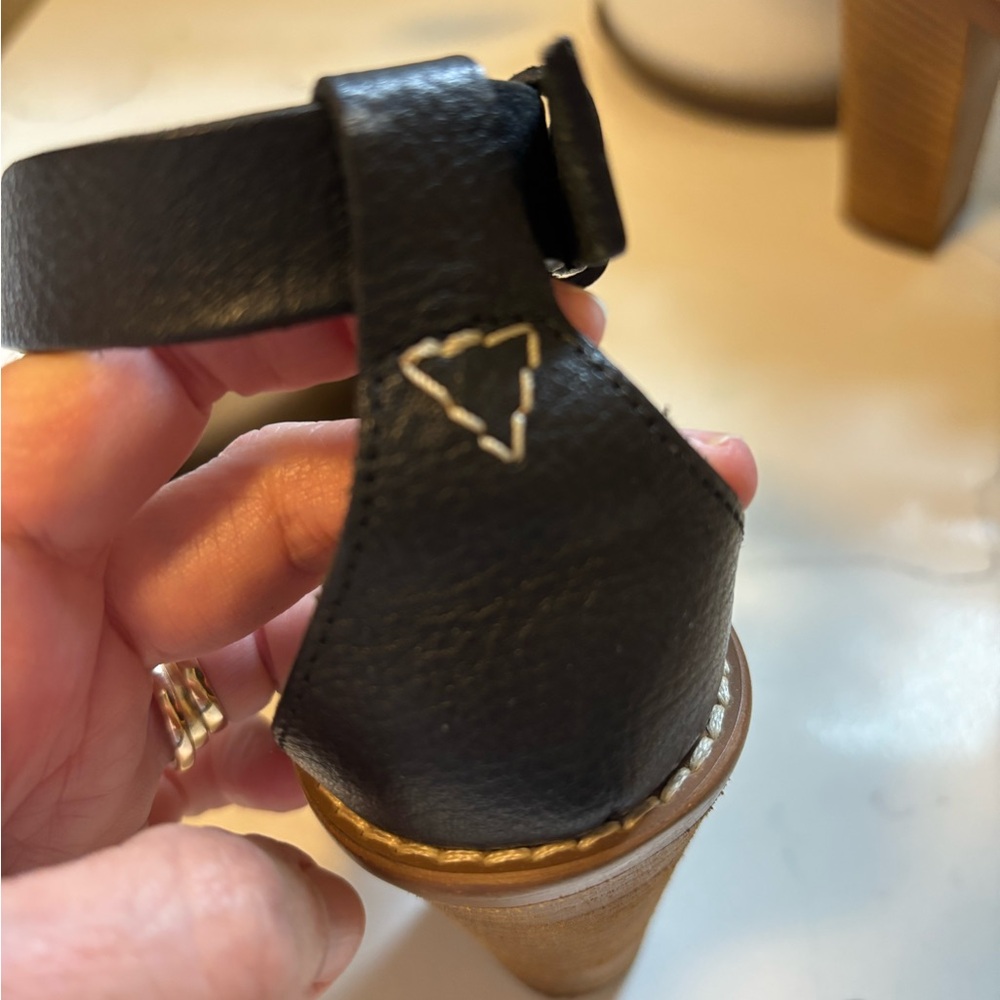 Madewell, Black Leather Heeled Sandals, 7 - Picture 9 of 9